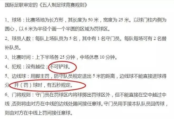 方寸之间的激情与智慧,五人制足球规则入门指南 方寸之间的激情与智慧,五人制足球规则入门指南